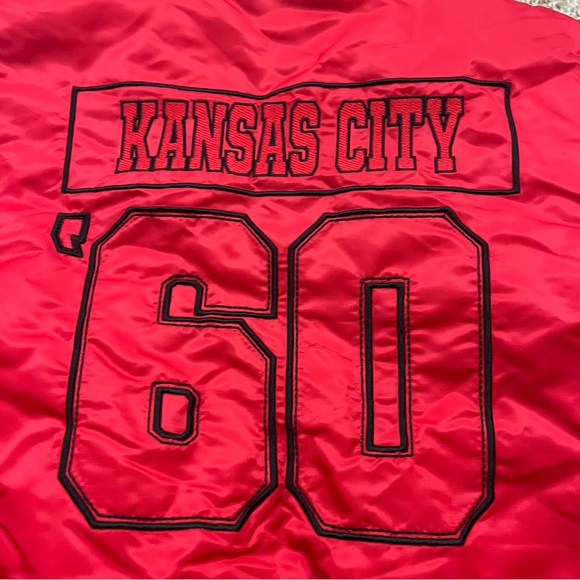 Taylor Swift KC Chiefs Bomber Jacket women’s M - Picture 9 of 11